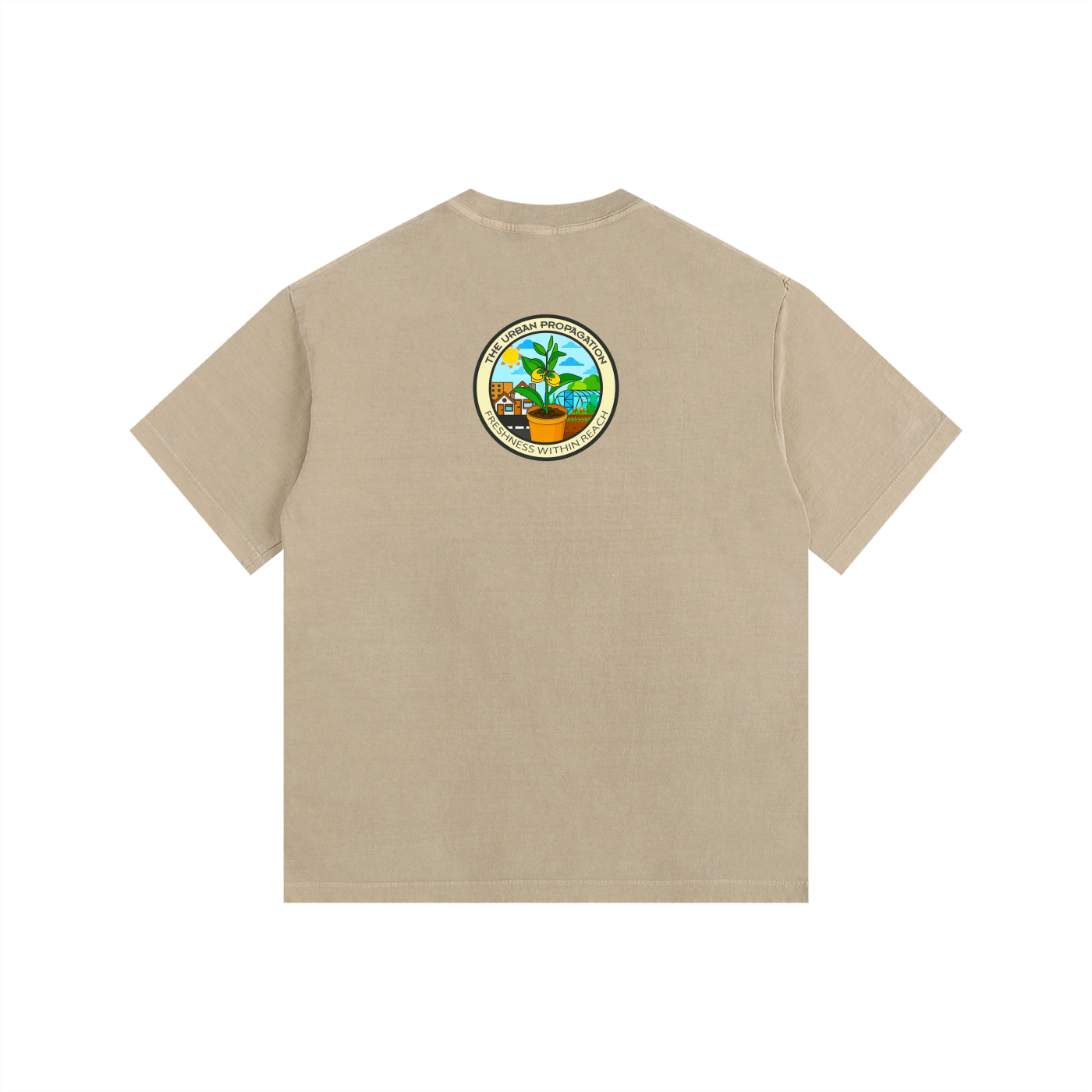 Vintage Washed Oversized Cotton T-Shirt