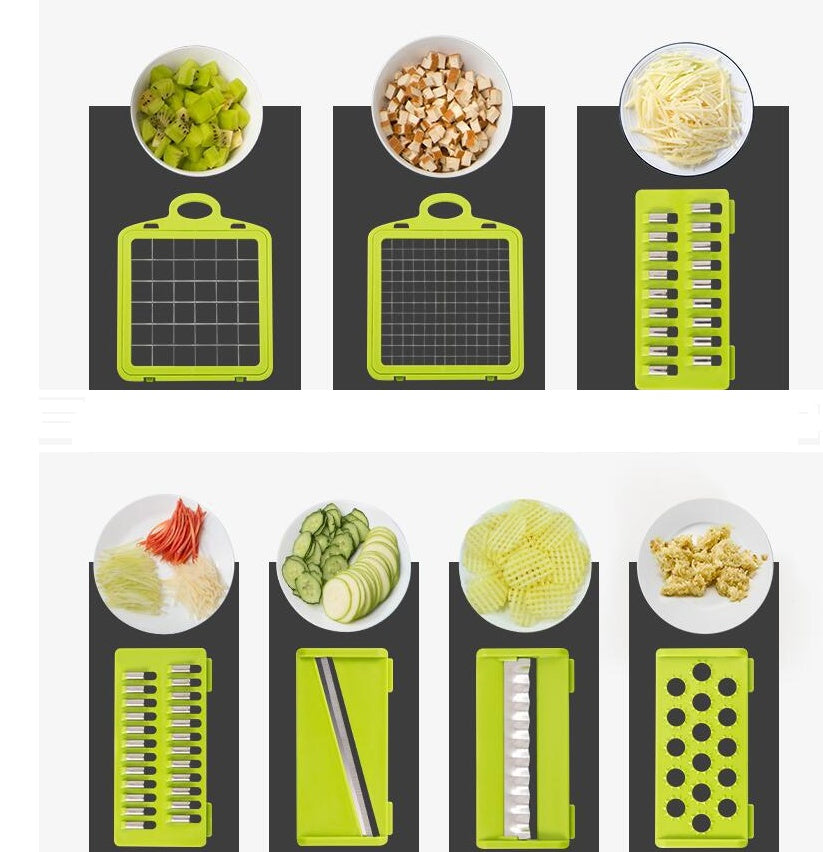 Vegetable Chopper Pro - 23-in-1 Multifunctional Food Dicer & Slicer