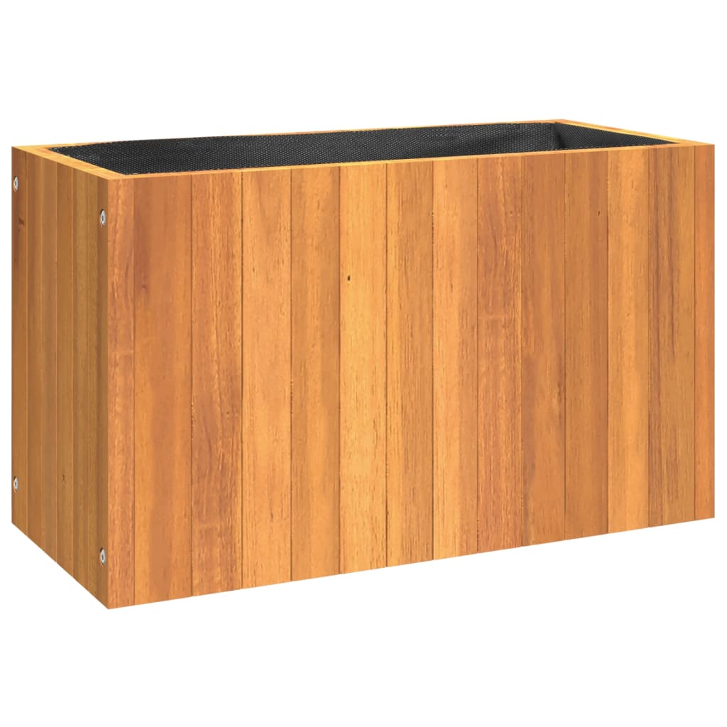 NNEVL Garden Planter 59x27.5x35 cm Solid Wood Acacia-1