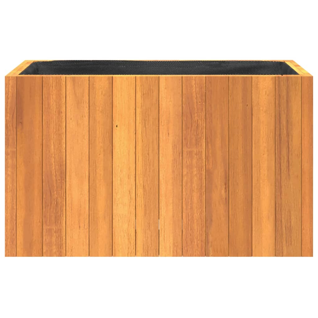 NNEVL Garden Planter 59x27.5x35 cm Solid Wood Acacia-4