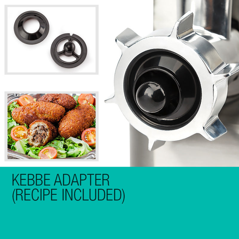 NNEMB Meat Grinder Electric Mincer Sausage Filler Kebbe Maker