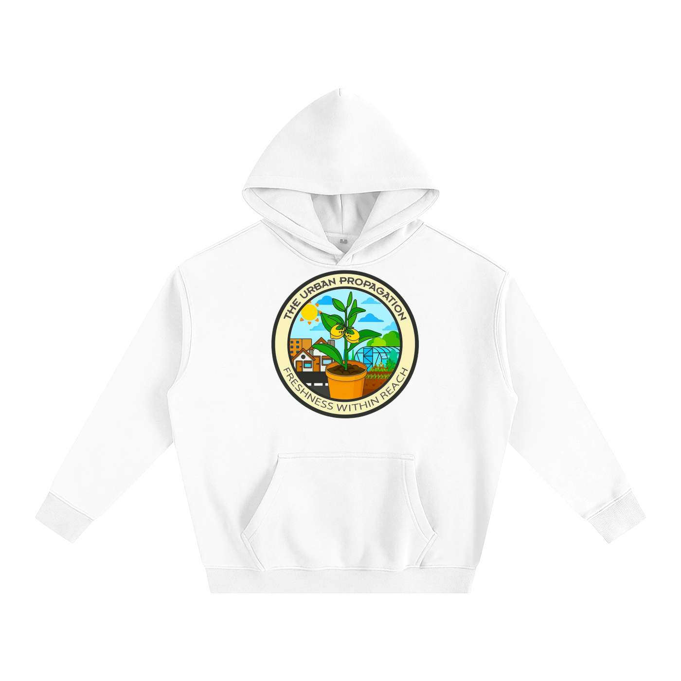 Oversize Fleeced Hoodie - Premium Comfort Fleece Pullover for Men & Women